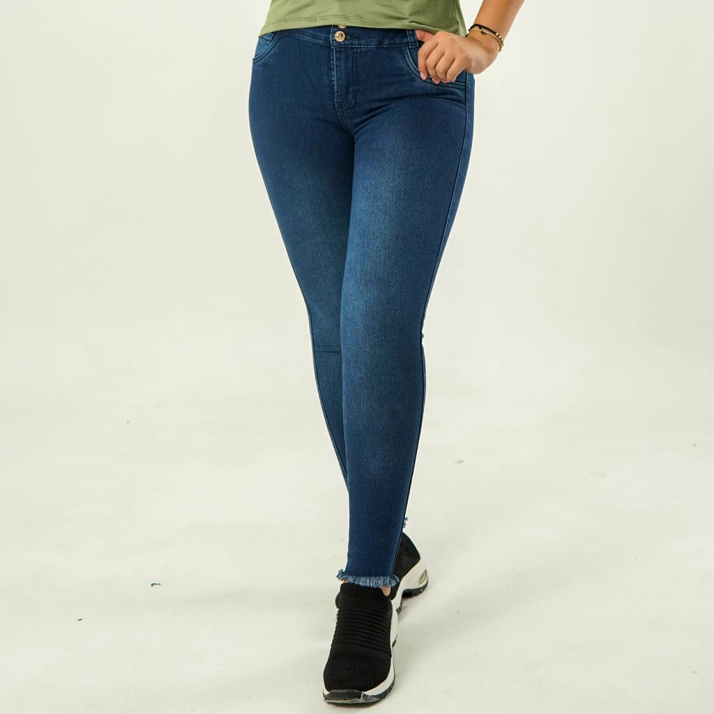 JEAN SKINNY AITANA – (Levanta cola y control Abdomen)