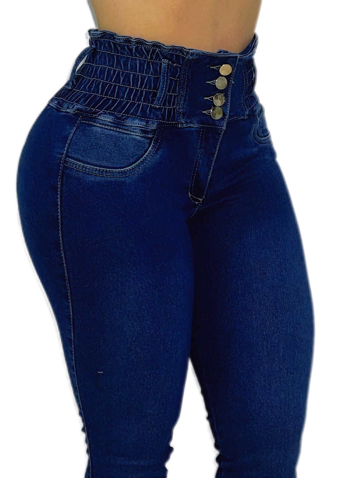 JEAN CINTURA AVISPA AZUL INTENSO
