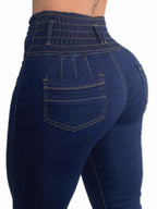 Jean Levantacola Azul Oscuro Mujer