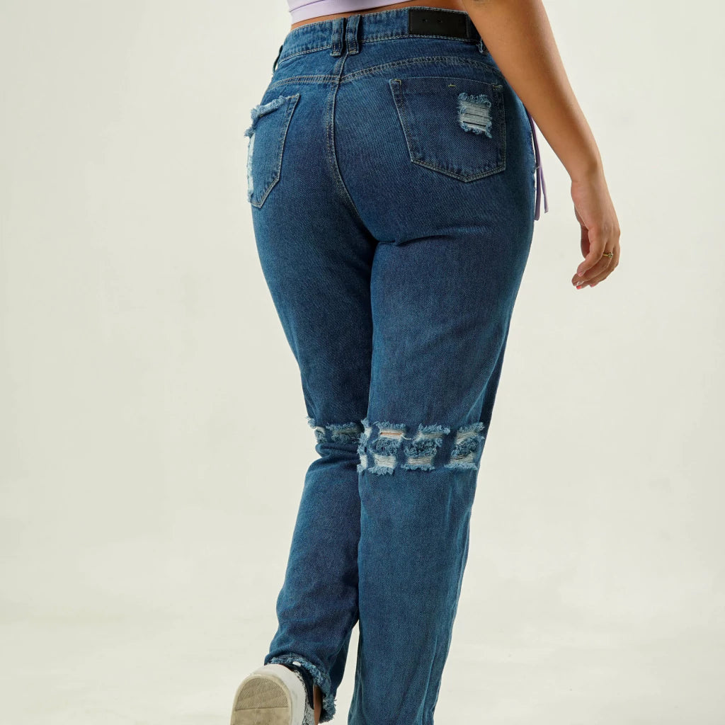 JEAN BOYFRIEND BIANCA – ESTILO URBANO CON ROTOS