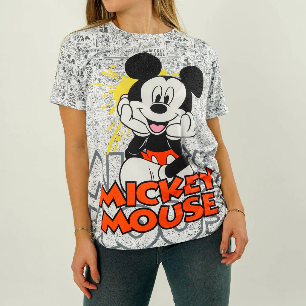BLUSÓN CÓMIC MICKEY CON PEDRERÍA – DIVERSIÓN Y ESTILO CHIC
