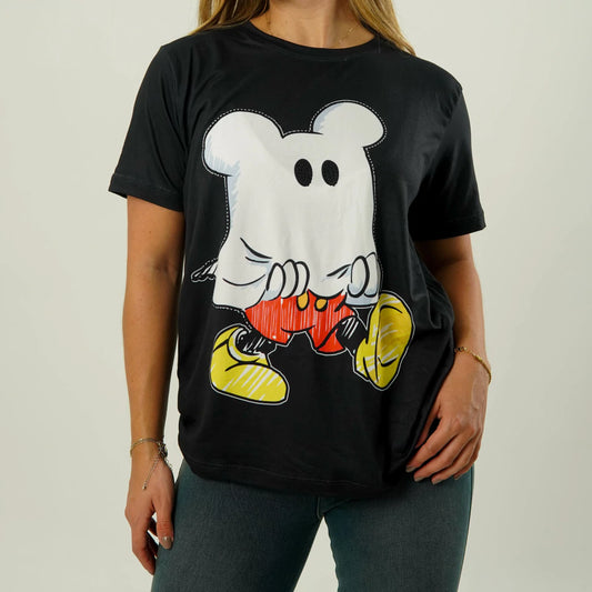 BLUSÓN MICKEY FANTASMA NEGRO  – ESTILO, MAGIA Y COMODIDAD
