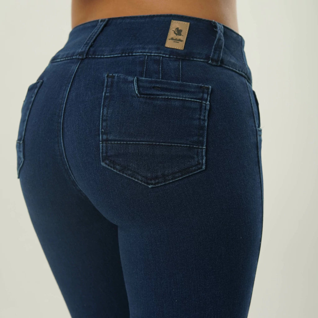 JEAN SKINNY AITANA – (Levanta cola y control Abdomen)