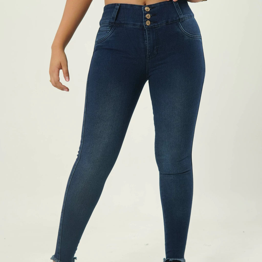 JEAN SKINNY AITANA – (Levanta cola y control Abdomen)