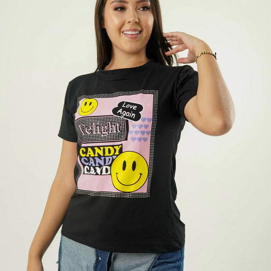 BLUSA CANDY – FRESCURA Y ELEGANCIA CON PEDRERÍA