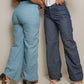 JEAN EN CHAMBRAY CON PEDRERÍA