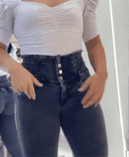 Pack x3 Jeans Cintura Avispa - (bota campana o bota tubo)